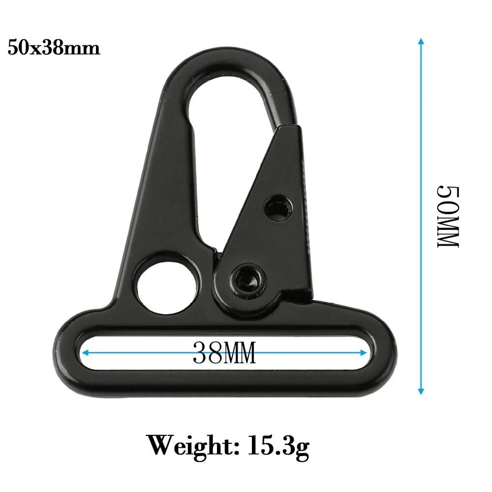 Aluminum Eagle Hook Carabiner Buckle – 10 Sizes Outdoor Climbing Strap Clip Tool