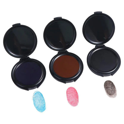 1PC Fingerprint Ink Pad – Thumbprint Ink Pad for Notary, ID Security, and Identification Cards – Fingerprint Kit Supplies