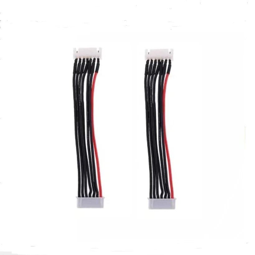 24AWG Battery Balance Charger Extension Wire – 20/30cm 2S-6S Silicone Lead with JST-XH Connector for RC Drone