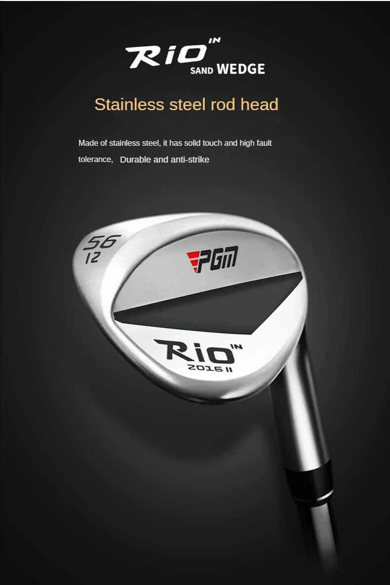 PGM Golf Sand Wedges – 52/56/60 Degrees Stainless Steel Clubs for Men & Women, SG010