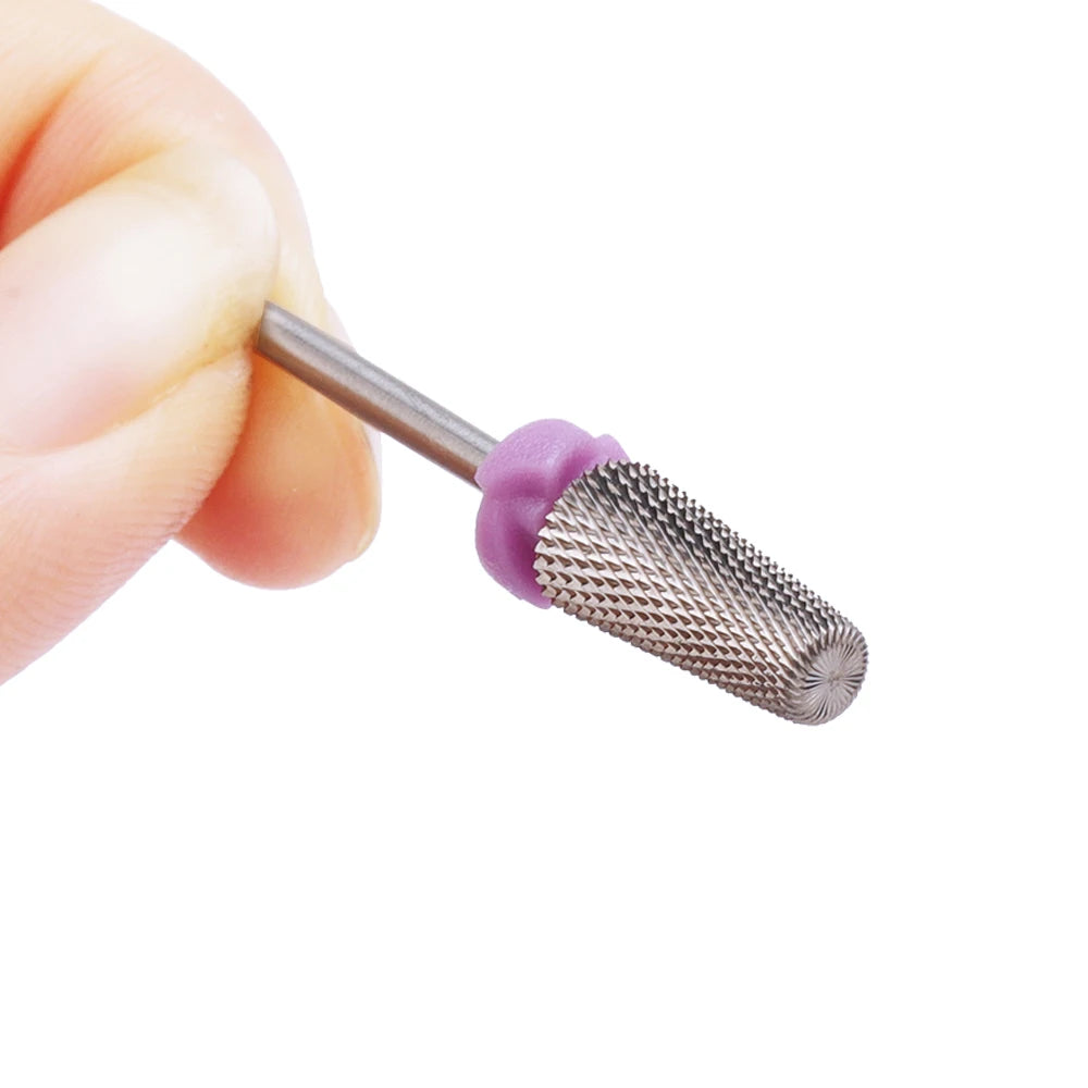 2XF 5-in-1 Nail Drill Bits - Electric Ceramic Milling Cutter for Manicure, Gel Polish Removal & Nail Tools