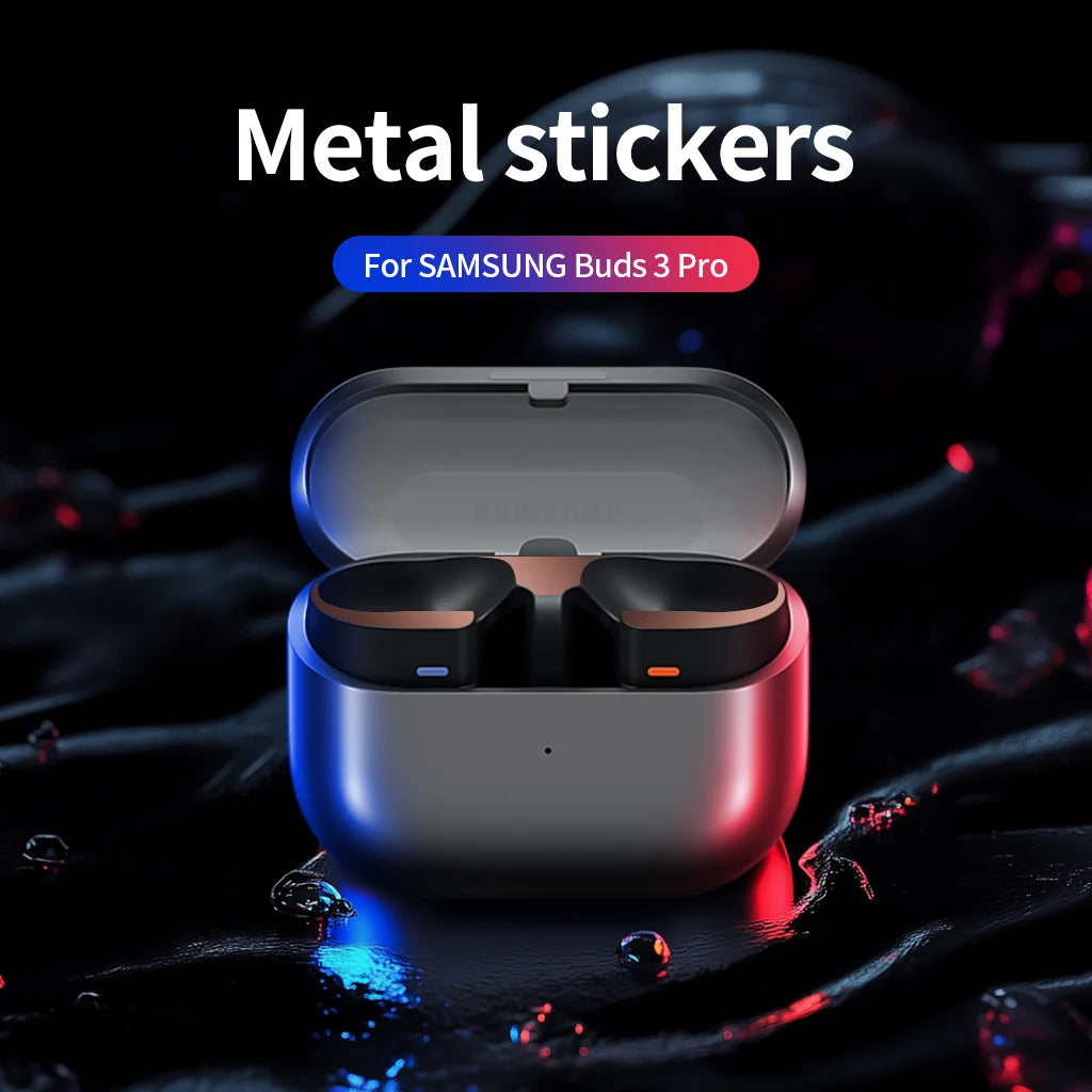 Dustproof & Scratchproof Sticker for Samsung Galaxy Buds 3 Pro – Protective Film for Earphone Case