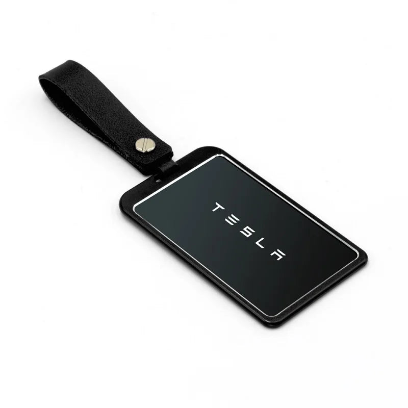 Tesla Model 3 & Model Y Key Card Protector Case – Aluminum Alloy Protective Frame Bezel Holder Tesla Accessories Cover