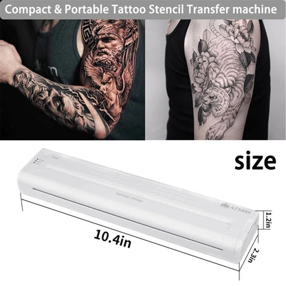 ATS886 Portable Tattoo Stencil Printer – Thermal Stencil Maker & Copier