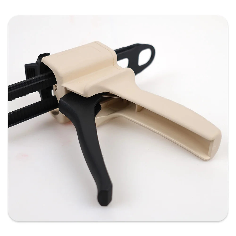 Dental Impression Mixing & Dispensing Gun – 4:1/10:1 Silicone Rubber Dispenser for Dentist Tools, Denspay Universal Gun