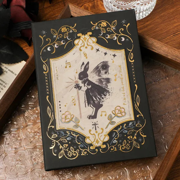 A5 Gothic Magnetic Buckle Notebook – Retro Art Creative Hand Ledger Journal Gift