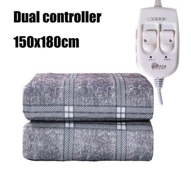Electric Blanket 110-220V – Smart Control Heated Blanket for Winter, Electric Heating Carpet & Mat