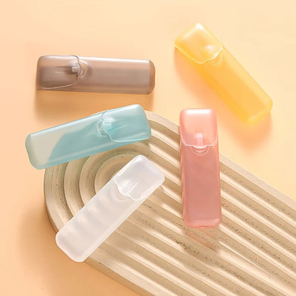 Portable Toothpick & Floss Storage Box – Travel Organizer for Small Items