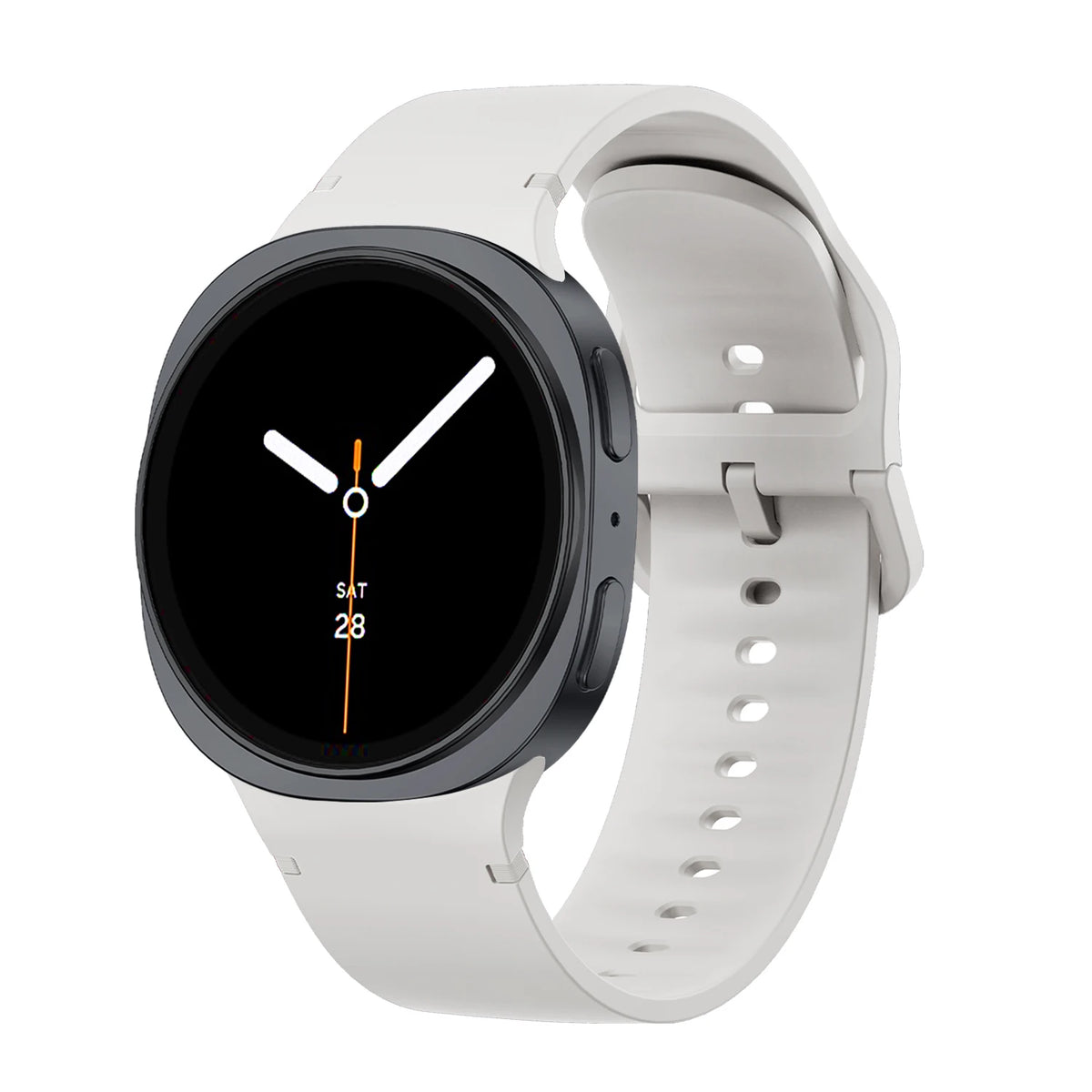 Samsung Galaxy Watch 8 Silicone Sport Strap - Replacement Band for Galaxy Watch 8 40mm/44mm and Watch 8 Classic 46mm
