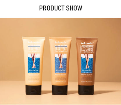 Waterproof Long-Lasting Leg Makeup Lotion — Medium Bronze Body Foundation & Tanning Cream for Even Skin Tone