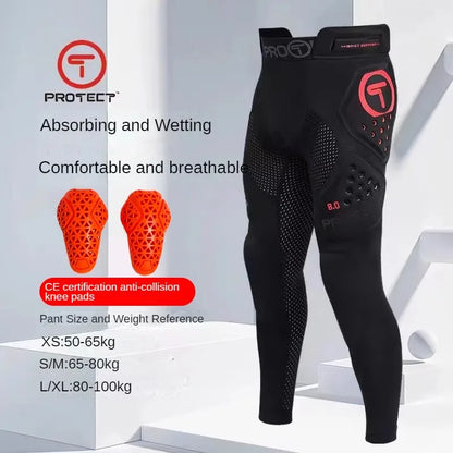 T Brand Motorcycle Racing Pants – Off-Road Hip Protection Anti-Drop Pants for Cycling & Outdoor Riding
