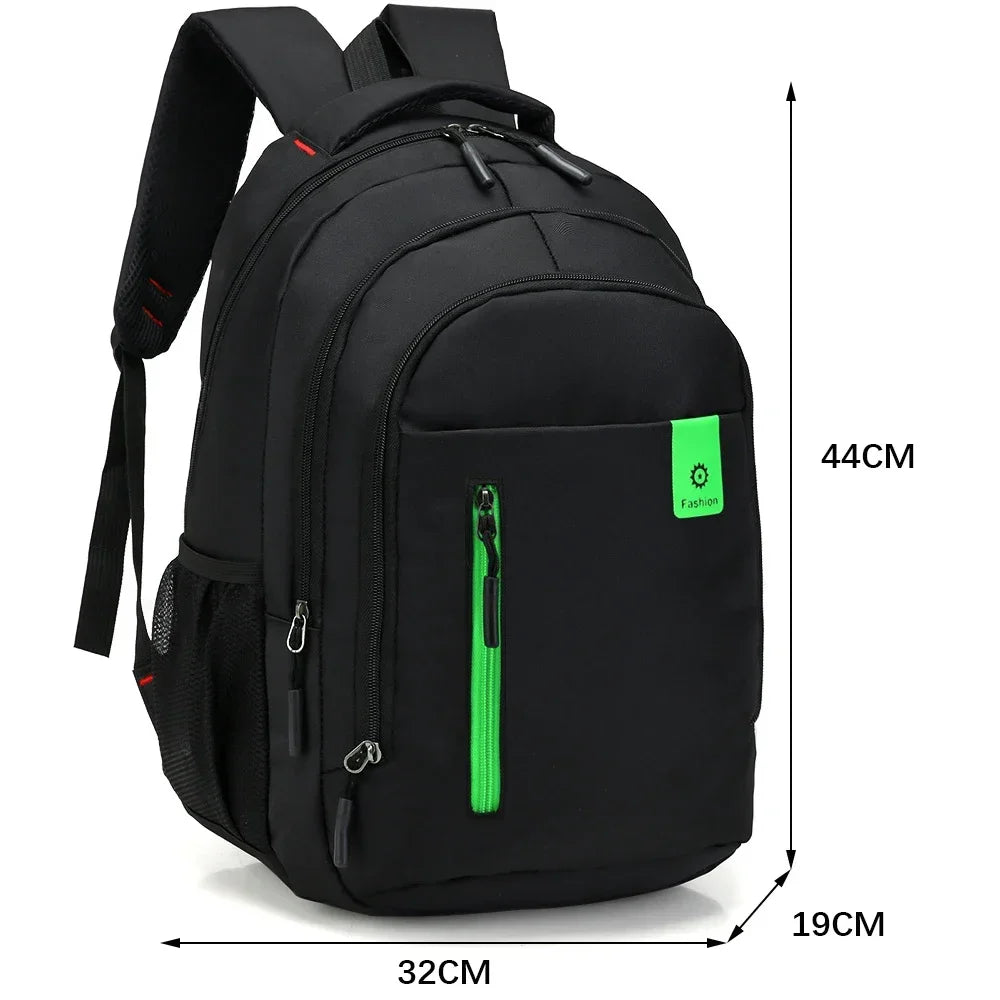 Men’s Oxford Waterproof Backpack – Business Laptop Rucksack for Travel, Work & High School Students