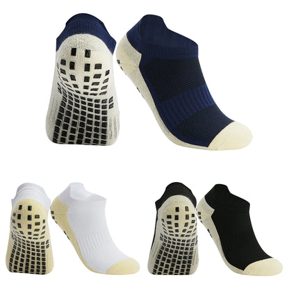 Men & Women Soccer Socks — Silicone Anti-Slip Grip Sports Football Socks