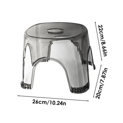 Small Portable Step Stool – Multifunctional Shower Bench and Potty Stool for Adults and Kids, Ideal for Apartment, Bedside, Kitchen, and Bathroom