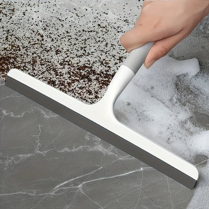 Silicone Shower Squeegee Scraper – Multi-Purpose Bathroom Glass, Floor & Window Cleaning Water Wiper Tool for Home Use