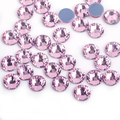 Premium Hot Fix Rhinestones – High Quality Glass Crystal Flatback Iron-On Glitter Rhinestones for Clothing & Crafts