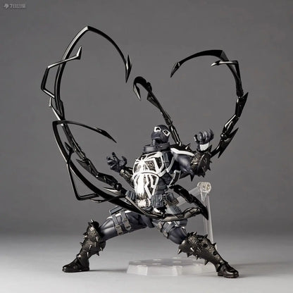 CT White Venom Action Figure – High-Quality KO Model with Accessories, Collectible Figurine Statue Ornament Christmas Gift
