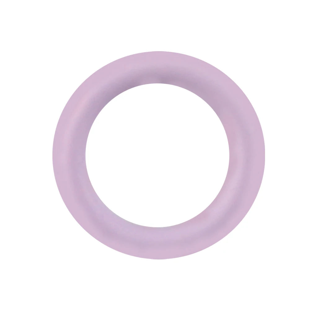 Kovict Silicone Ring Pendant Blanks - 65mm Round Printed Rings for DIY Jewelry & Craft Making