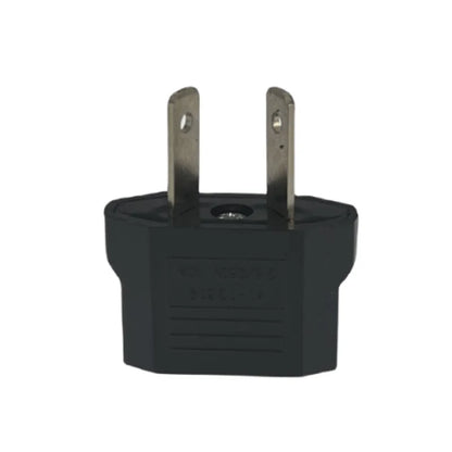 Mini Power Plug Adapter - Converts CN, UK, EU to US, AU - Suitable for America, Russia, Australia, Korea Travel - 4.0mm/4.8mm, 6A 125V