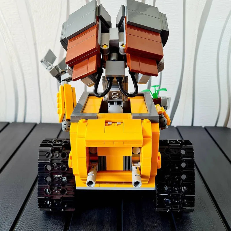 Robot Mobilization Lego-Compatible Puzzle Building Blocks – Wall-E Assembly Model Toy for Kids & Gifts