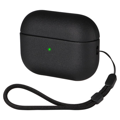 Leather Grain Case for AirPods Pro 2, AirPods 3 & 4 — Protective Cover for Apple Bluetooth Earphones