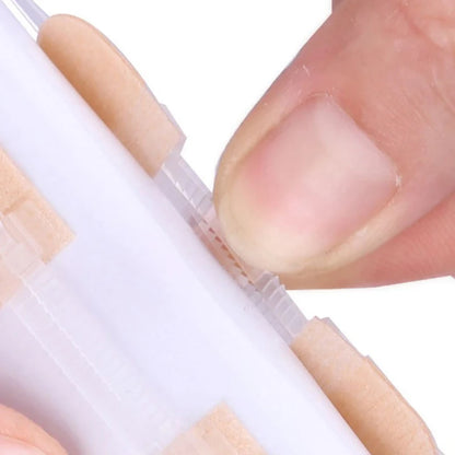 Zipper Wound Closure Patches - Breathable Elastic Wound Care Strips and Support Bandages for Secure Skin Closure