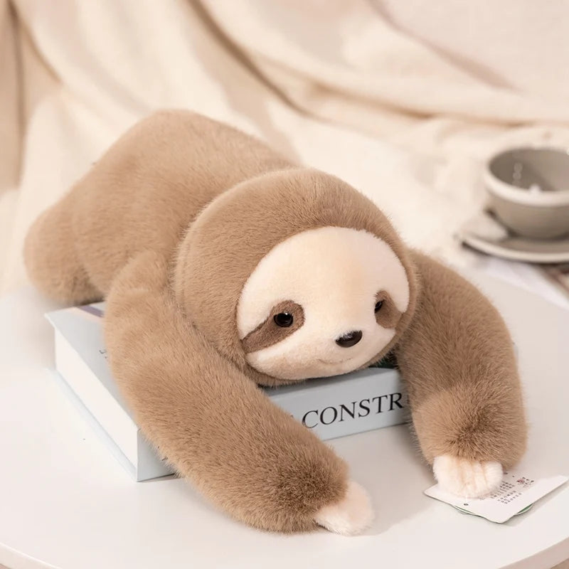 Long Arm Weighted Plush Animal – Soft Fluffy Stuffed Raccoon, Koala, Bear & Giraffe Pillow Toy