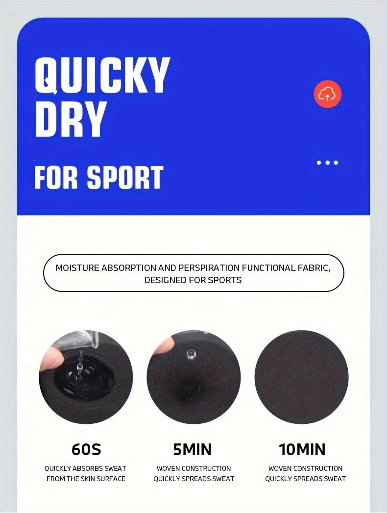 UETEEY Men’s Summer Shorts — Gym, Running & Fitness Quick-Dry Workout Pants