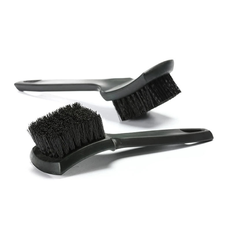 Car Tire Rim Brush | Wheel Hub Cleaning Tool | Black Tire Auto Washing Accessory for Wheels Detailing
