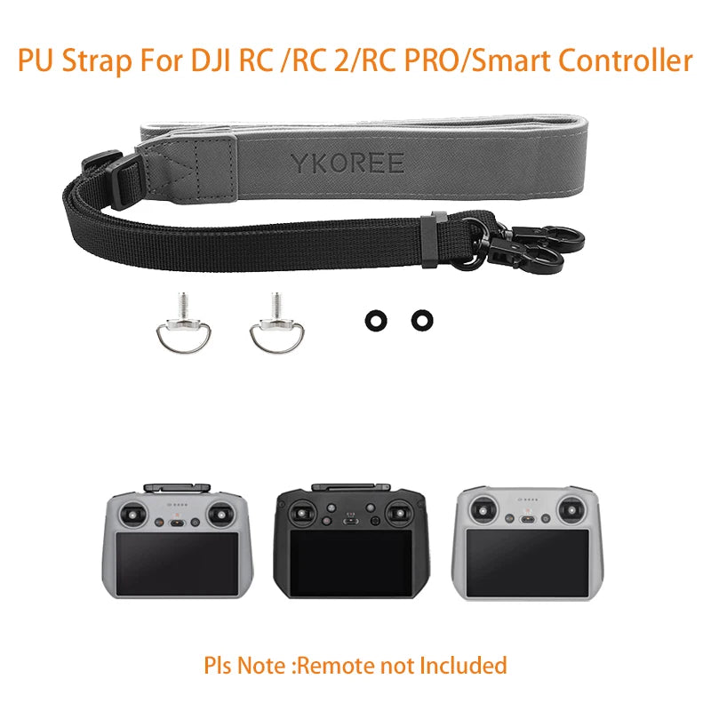 DJI RC 2 Remote Controller Neck Strap - Lanyard with Screws for DJI Mini 3 Mini 4 Pro Air 3 Mavic 3 Pro Drone Accessories