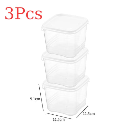 5-Piece Sealed Food Storage Box Set — Airtight Fridge Organizer for Fruits, Meat, Freezing & Kitchen Storage