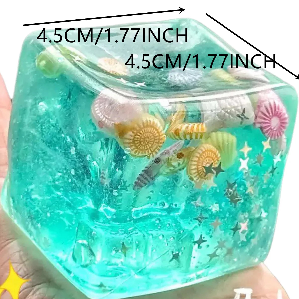 Adult Ocean Squishy Stress Balls – Sensory Fidget Toys for Anxiety & Autism Relief, Maltose Water Ball Bulk Gift