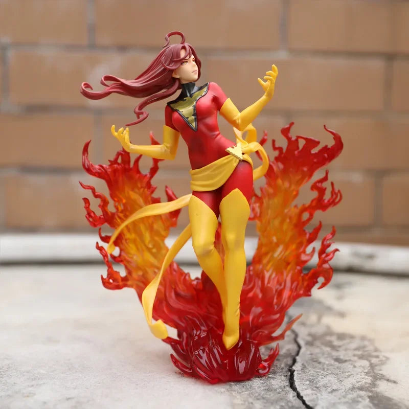 Bishoujo Statue Collection – Dark Phoenix, Lady Deadpool, Harley Quinn, Laura Kinney, Supergirl, Spider-Woman & Psylocke Action Figures