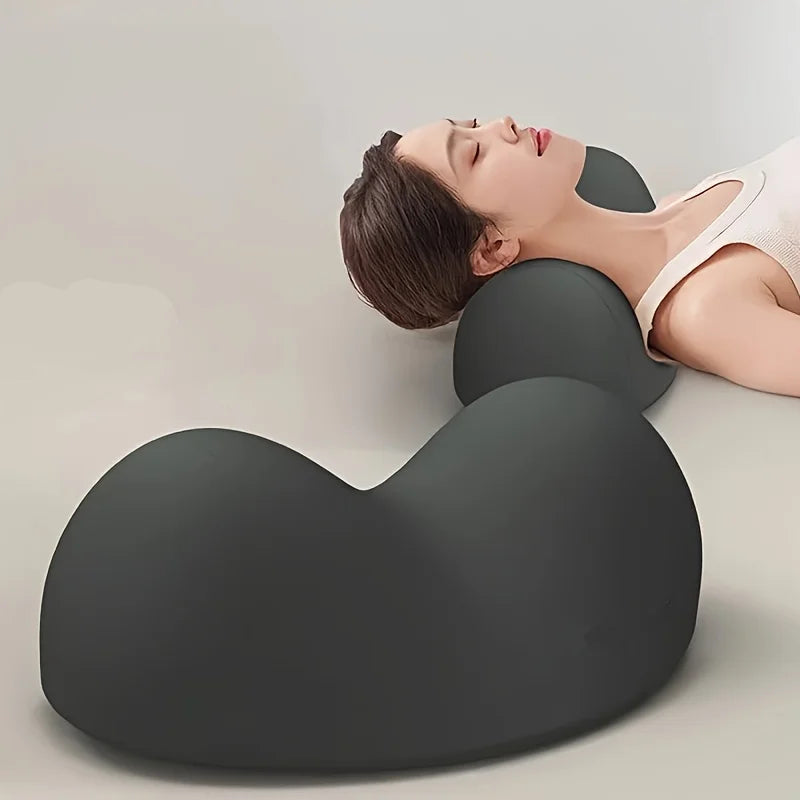 Memory Foam Cervical Neck Pillow – Ergonomic Support Pillow for Spine Protection, Soft Comfortable Sleep Cushion with Removable Cover for Home & Travel