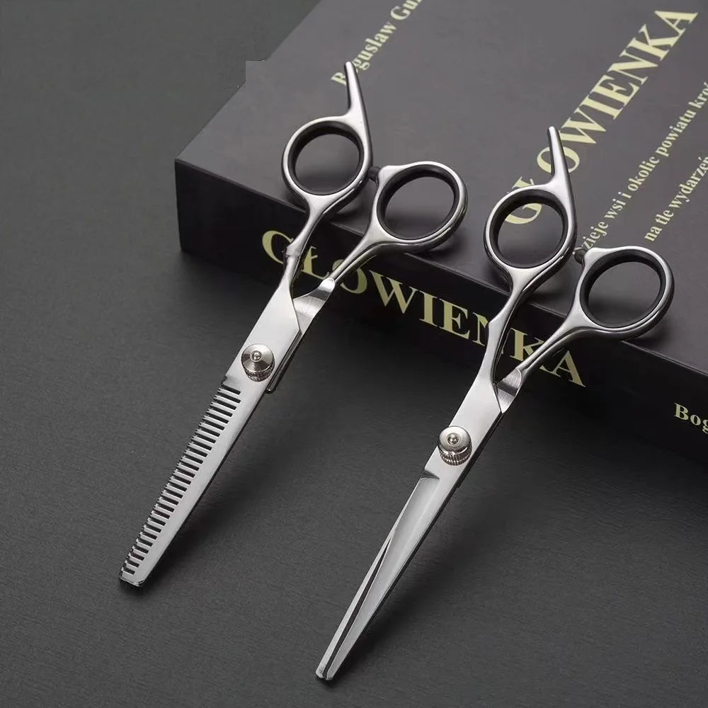 Pet Grooming Scissors Set – Professional Dog Hair Trimming Tools, Bent Scissors & Clippers for Teddy Haircuts