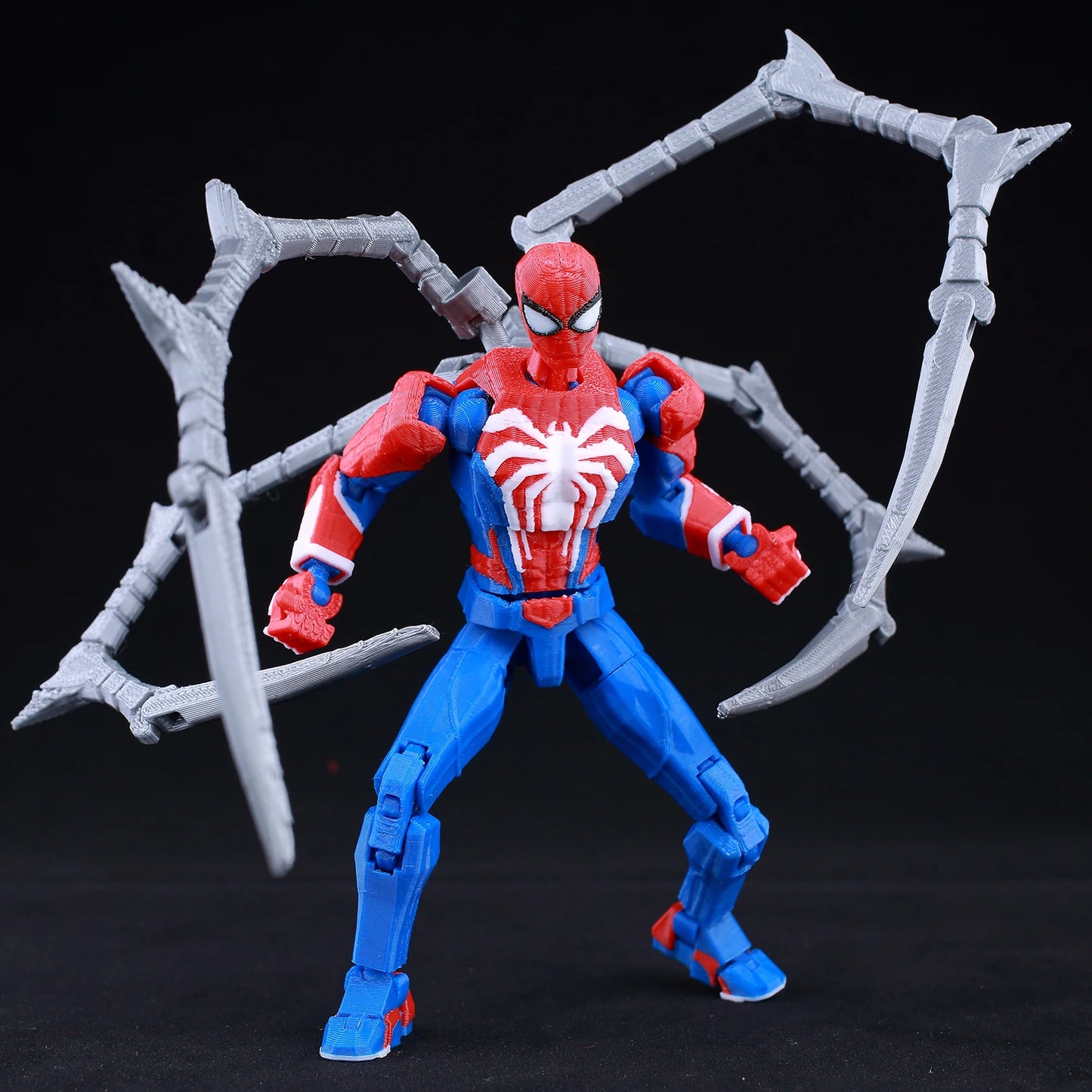 9L3D Lucky13 T13 Action Figures — 3D Printed Deadpool, Wolverine, Batman, Spider-Man & Venom Anime Model Toys, Collectible Gift