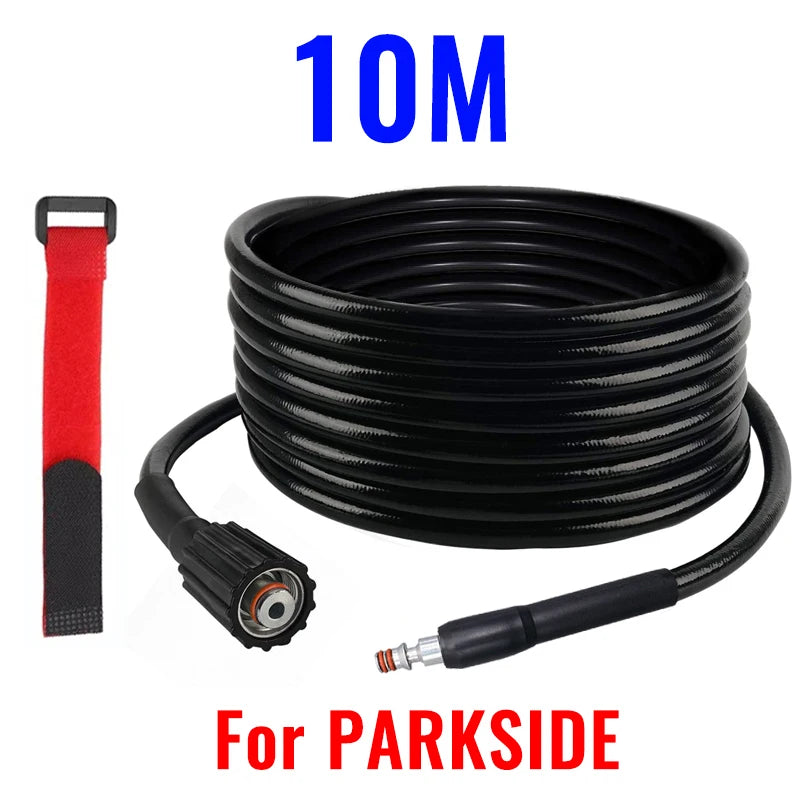 High Pressure Hose for Parkside Pressure Washer - Replacement Water Hose for Car Wash & Cleaning