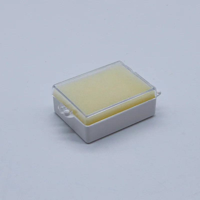100PCS Dental Implant Storage Box – 1inch & 2inch Plastic Denture Box with Sponge, Blue, Black, White, for Dentistry & Laboratory