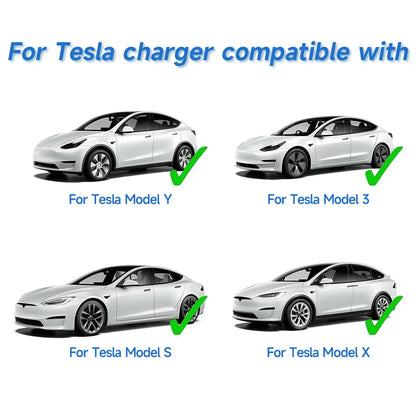 AFEEV 3.5KW/7KW Portable EV Charger for Tesla Model 3/X/Y/S Highland 2024 – Fast Charging Cable with CEE Plug & Wallbox
