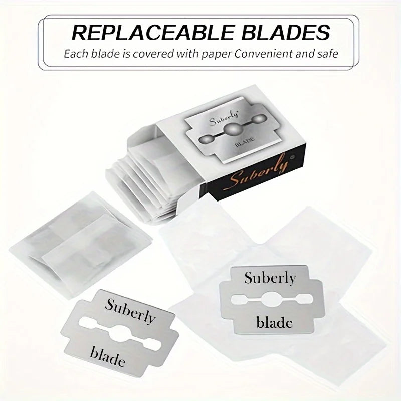 10/50PCS Callus Shaver Replacement Blades | Corn Plane Blades for Foot Care & Pedicure Tools