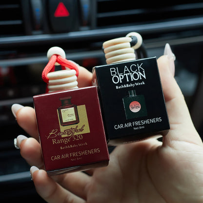Car Perfume Bottle Air Freshener - Long-Lasting Fresh Scent & Stylish Interior Accessory