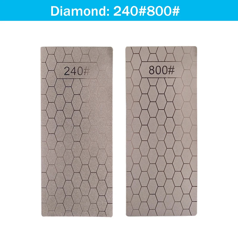 Diamond Sharpening Stone Bar | Knife Sharpener Whetstone for Grinding & Honing | No Base