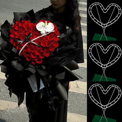 9PCS Flower Arrangement Holder Set — DIY Vase & Bouquet Packaging Accessories for Love Flower Crafts