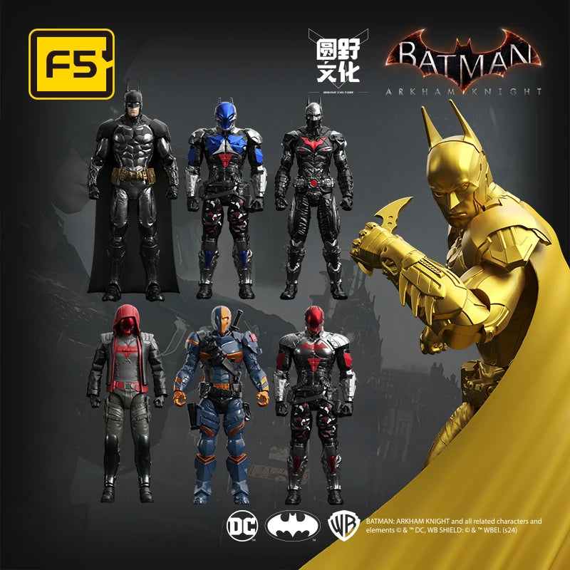Rouno Original Batman Arkham Knight Deathstroke and Red Hood Blocks - DIY Building Action Figures, Perfect Model Dolls for Kids