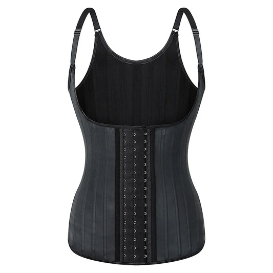 Latex Body Shaping Corset Top – Tummy Control Waist Cincher Sports Shaping Vest for Slim Fit Body Shaper