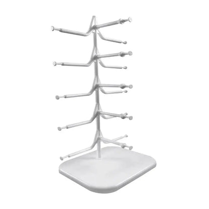 5/10 Pairs Glasses Display Stand – 5-Layer Sunglasses & Eyewear Organizer Rack, Space-Saving Frame Holder Tray