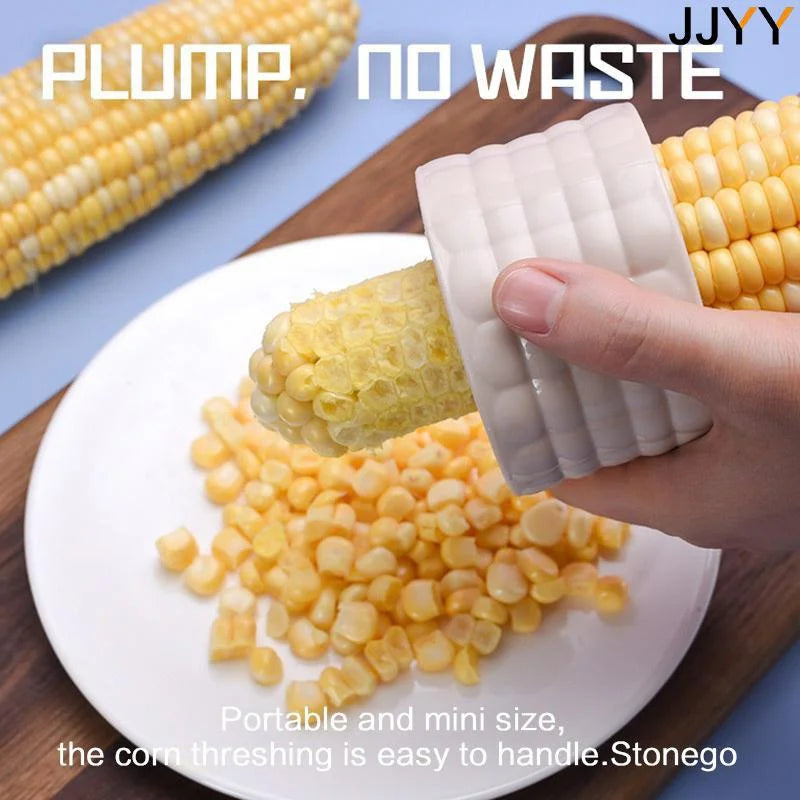 JJYY Corn Cob Peeler - Effortless Stripping, Cutting, and Splitting | Stonego Kitchen Salad Tool