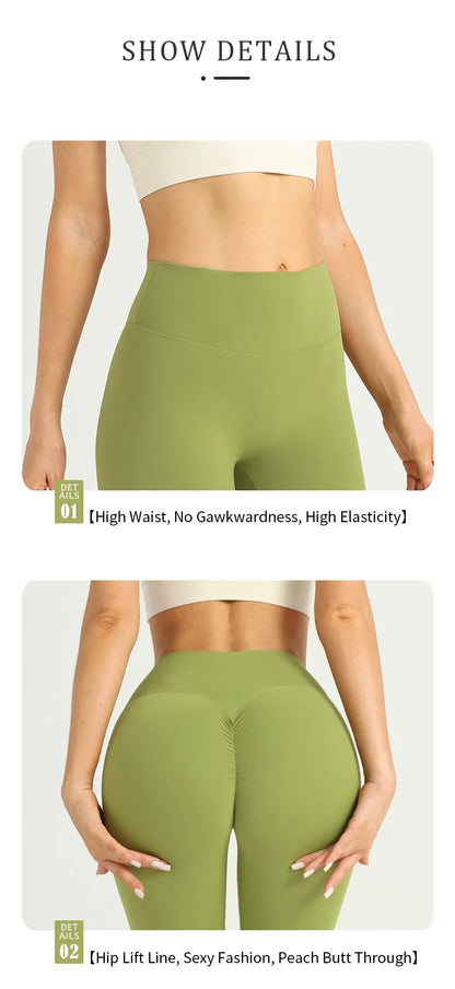 High Waist Women’s Yoga Leggings – Breathable Fitness Pants for Running, Cycling, Summer Gym & Workout