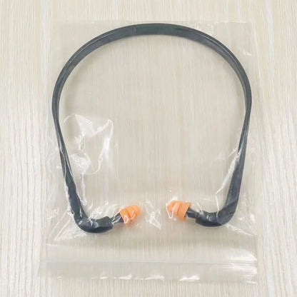 Soft Silicone Head-Mounted Earplugs – Blue, Black & Orange Anti-Noise Ear Protection for Swimming & Sleeping
