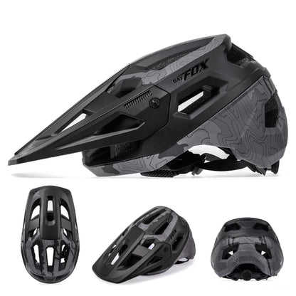BATFOX MTB Cycling Helmet — Integrally-Molded Mountain Bike Helmet for Speed & Safety